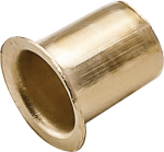 Electro BRASSED SHELF SOCKET 7.5mm Hole